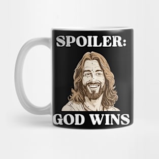 Spoiler God Wins Mug